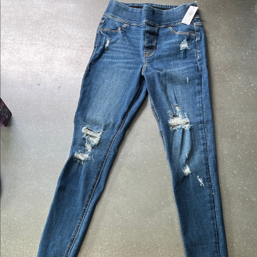 Old Navy Ripped Skinny Jeans - Blue